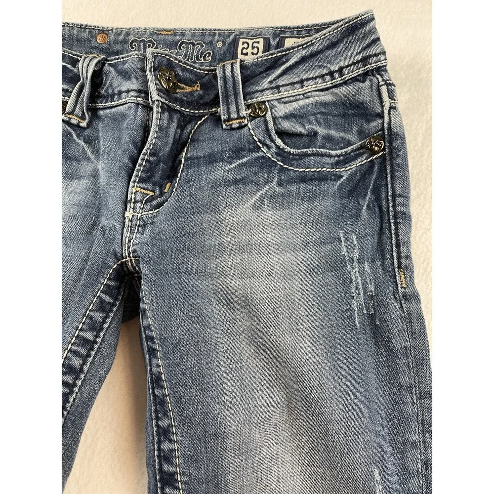 Miss Me JW5416P2 Capri Jeans Size 25 - Picture 4 of 13